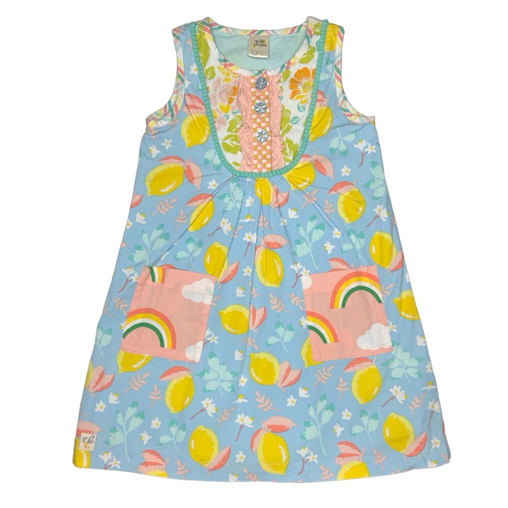 Wildflowers Lemons and Rainbows Dress